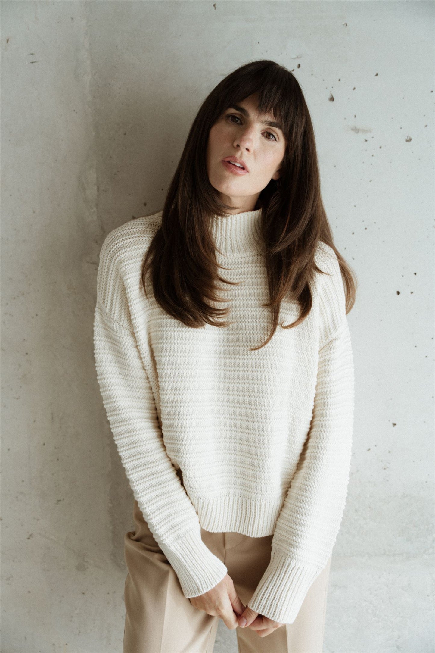 Beatrice Sweater | Aímée the Label | Ecru